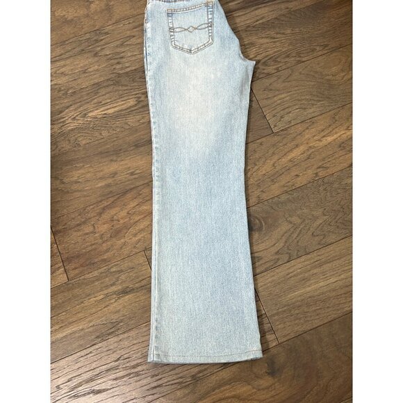 VINTAGE CABI Boot Cut Jeans Blue Sz 4 #895 LIKE NEW - Picture 3 of 5